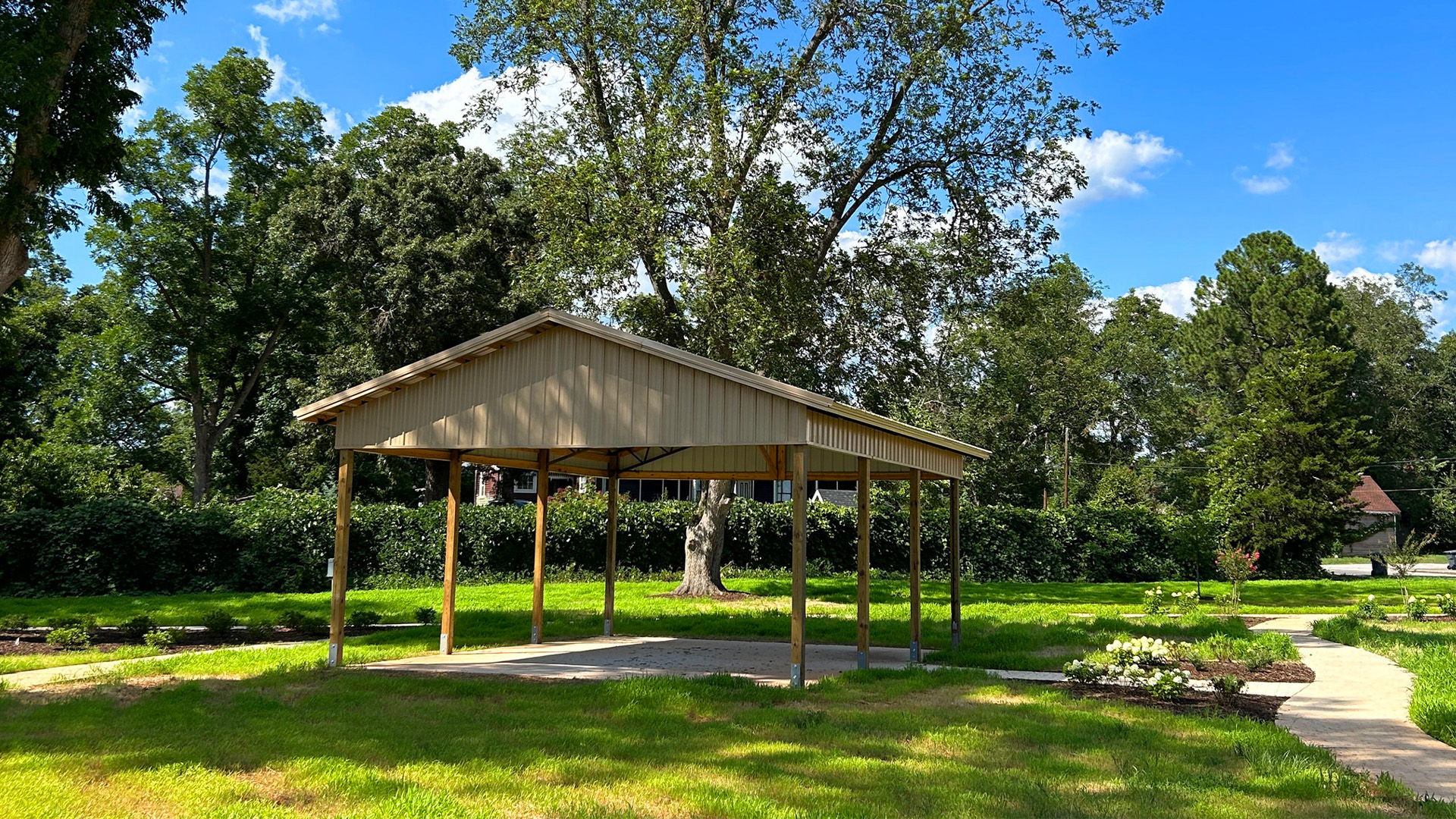 Jackson, Georgia 30233, City park pole barn pavilions by R&B Solutions