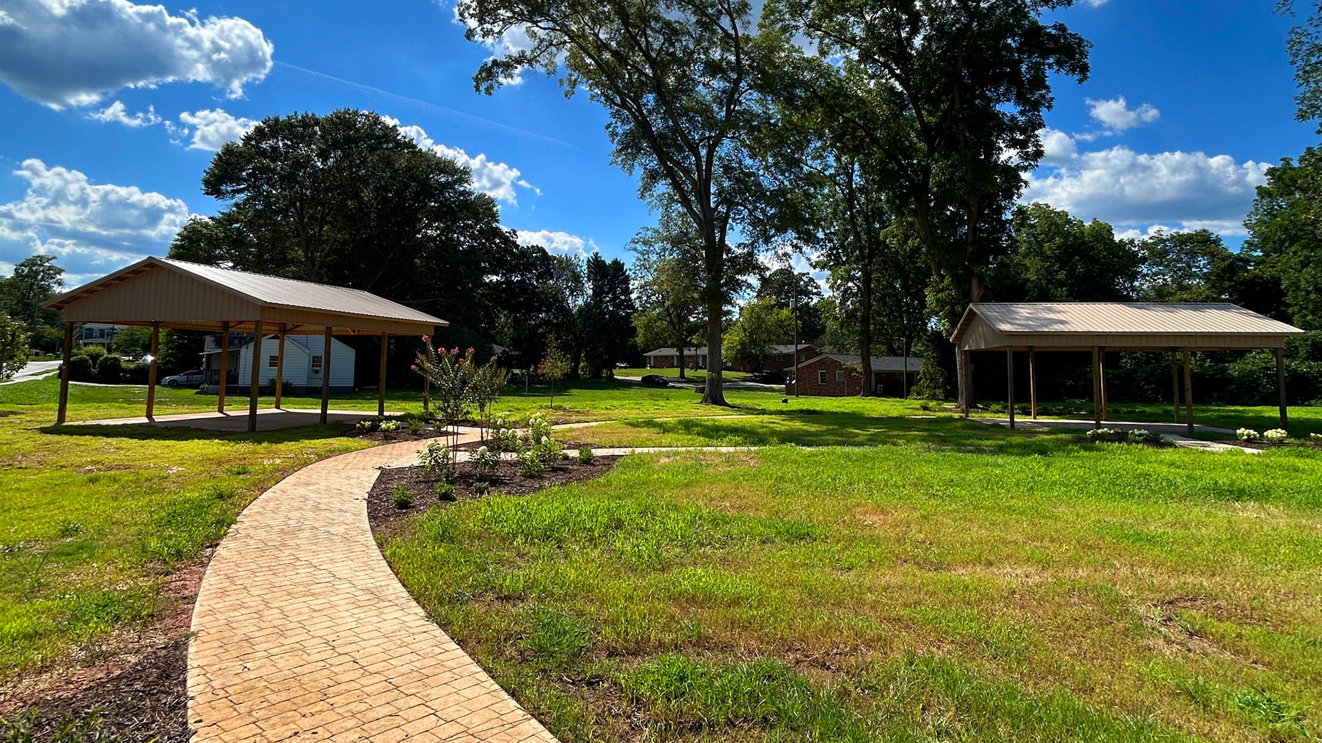 Jackson, GA 30233 - City park pole barn pavillions by R&B Solutions